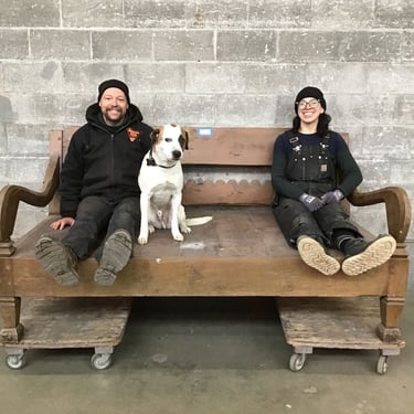 Indonesian Teak Daybed (Seattle)