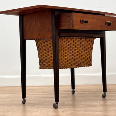 Mid Century Sewing trolley made in Denmark 