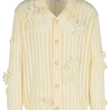 Casablanca Cream Cotton Shirt Men