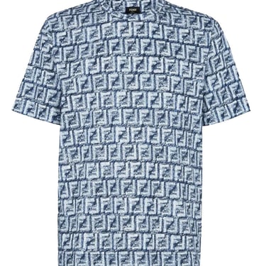 Fendi Men Ff Cotton T-Shirt