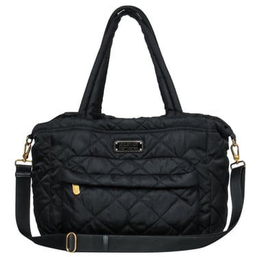 Marc by Marc Jacobs - Large Black Quilted Tote w/ Shoulder Strap