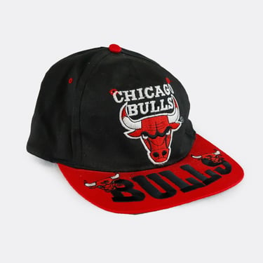 Vintage NBA Chicago Bulls Embroidered Snapback Hat