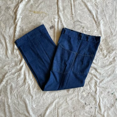 Size 33x30 1940s US Navy Denim Dungarees Jeans 2263 