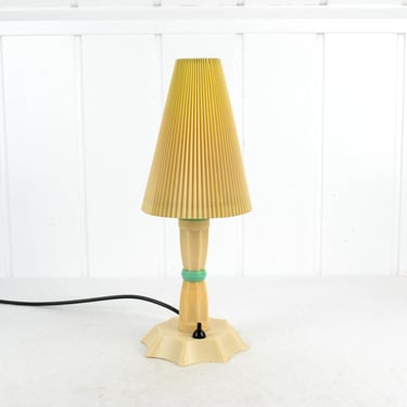rare Art Deco table lamp Geni The Lamp London England Klampshyd Product 30s Bakelite Lamp light design table lamp Mushroom bag lamp 