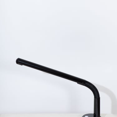 Desk Lamp Black Post Modern Gooseneck Space Age 