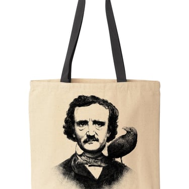 Edgar Allen Poe - Tote Bag