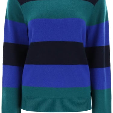 Guest In Residence Striped Cashmere Sweater Women