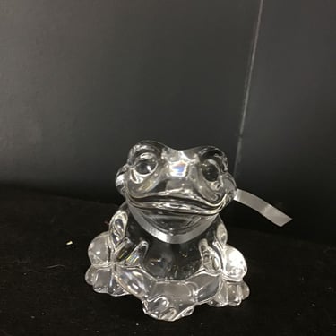 Crystal Frog Figurine (Seattle)