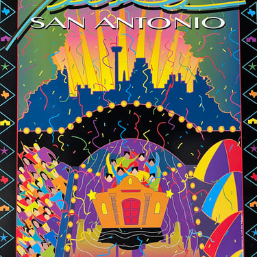 San Antonio Fiesta Poster Designed &amp; Signed by Rick Williamson, 2002, 597/700