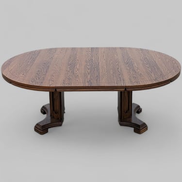 Vintage Oak Card Table 