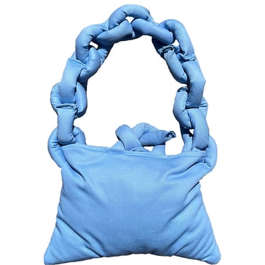 Lunar blue Soft Chain Bag