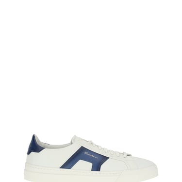 Santoni Men Leather Sneakers