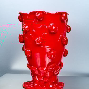 Large Nugget Vessel Red