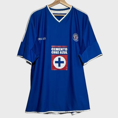 Vintage Cruz Azul Home Jersey XL