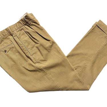 Vintage 1990s POLO RALPH LAUREN Corduroy Pants ~ 35 Waist ~ Hammond Pant ~ Cords ~ Trousers ~ 