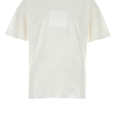 C.P. Company Men White Cotton T-Shirt