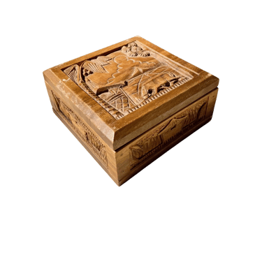 Hand crafted Wood Cigar Box