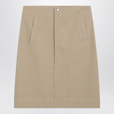 Burberry Beige Cotton Skirt Women