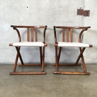 Vintage Mid Century Modern Thonet Style Chairs From 1960's