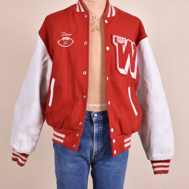 Red Varsity Jacket By Empire, 2X