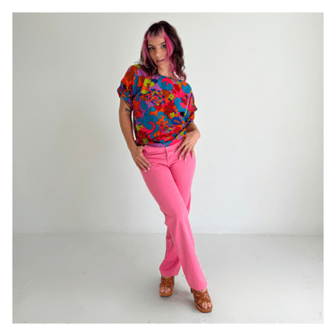 70s Pink Wrangler Pants