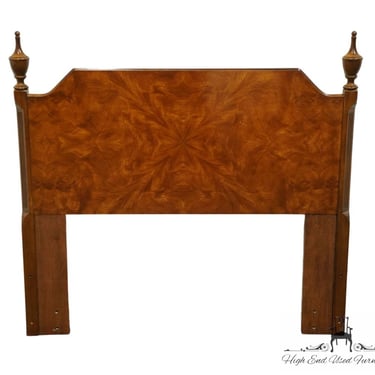 DREXEL FURNITURE Contract Collection Bookmatched Burled Walnut Twin Size Headboard 4901-559 