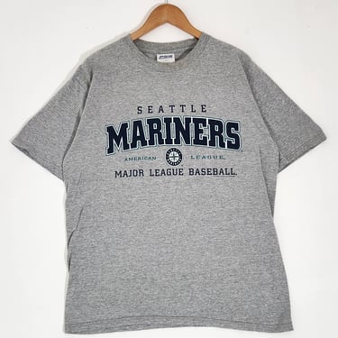 Vintage 2000s Seattle Mariners 2001 Major League Baseball T-Shirt Sz. L
