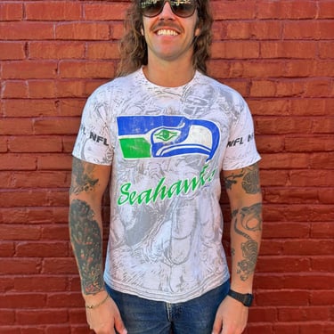 Vintage 90s Seahawks tee