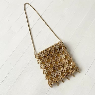 1960s Gold Chainlink Bag 