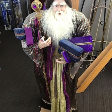 Majestic Sparkly Wizard Santa (Seattle)