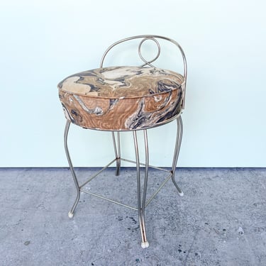 Petite Metal Vanity Seat