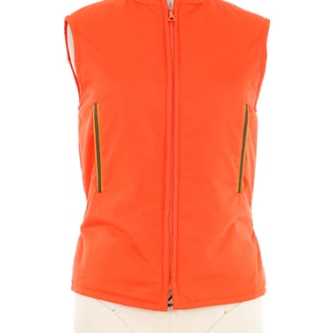 1999 Miu Miu Orange Sport Tech Vest