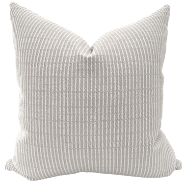 Pebble Gray Outdoor Pillow Cover