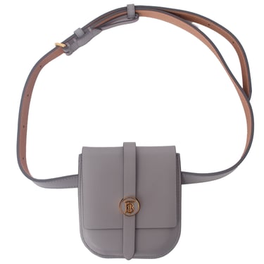Burberry Leather Monogram Belt Bag