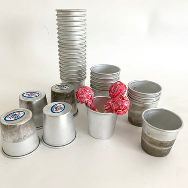 Vintage Cordon Bleu Aluminum Cups 