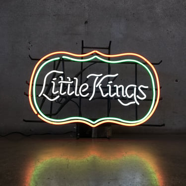 Vintage Little Kings Beer Neon Sign