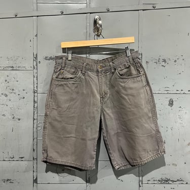 30” Dickies Shorts gray Loose Fit Y2K Aesthetic Streetwear Basic Essential gray canvas Shorts Jorts 