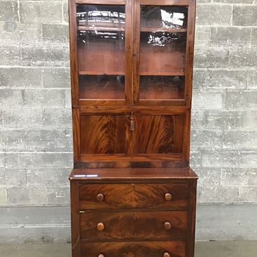 Antique Walnut Secretary (Seattle)