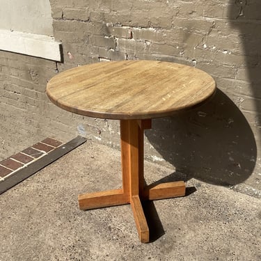 Butcher Block Bistro Table