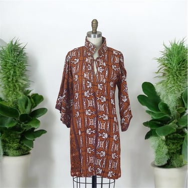 70s 80s Vintage Cotton Dashiki 