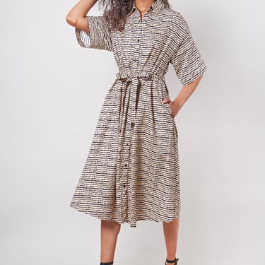 Sarah Shirtdress | Khaki Sound