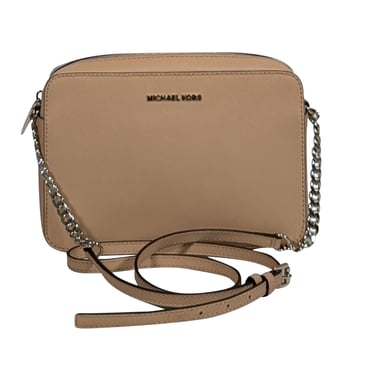 Michael Kors - Deep Beige Rectangular Crossbody Bag