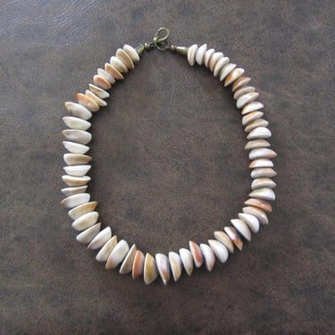 Shell statement necklace 