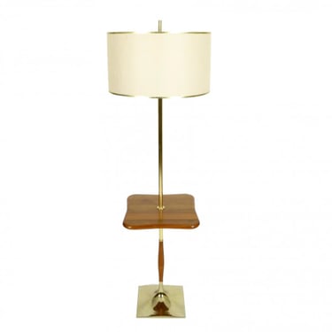 Laurel Lamp Co Floor Lamp With Table