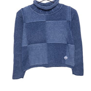 Colorblock Cropped Sweater
