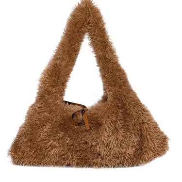 Proenza Schouler - Tan Faux Shearling Shoulder Bag