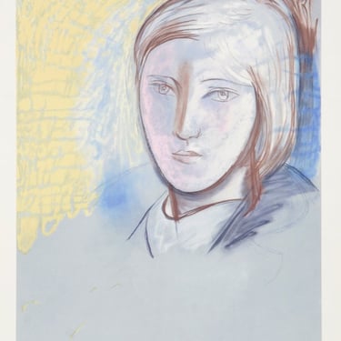 Pablo Picasso, Portrait of Marie Therese Walter, Lithograph 