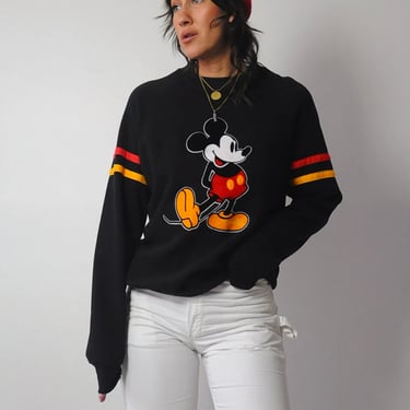 Mickey Mouse Black Crewneck