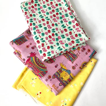 Mixed Vintage Fabric Bundle 