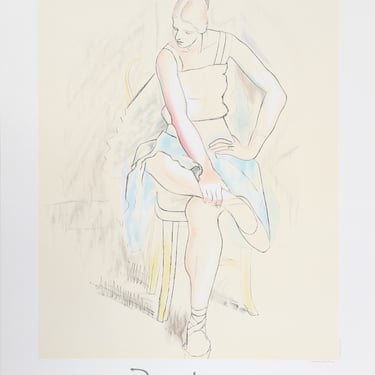Feme Assise by Pablo Picasso, Marina Picasso Estate Lithograph Poster 